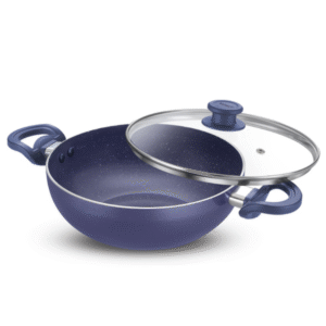 CERAGLIDE COOKWARE Deep Kadai 28cm