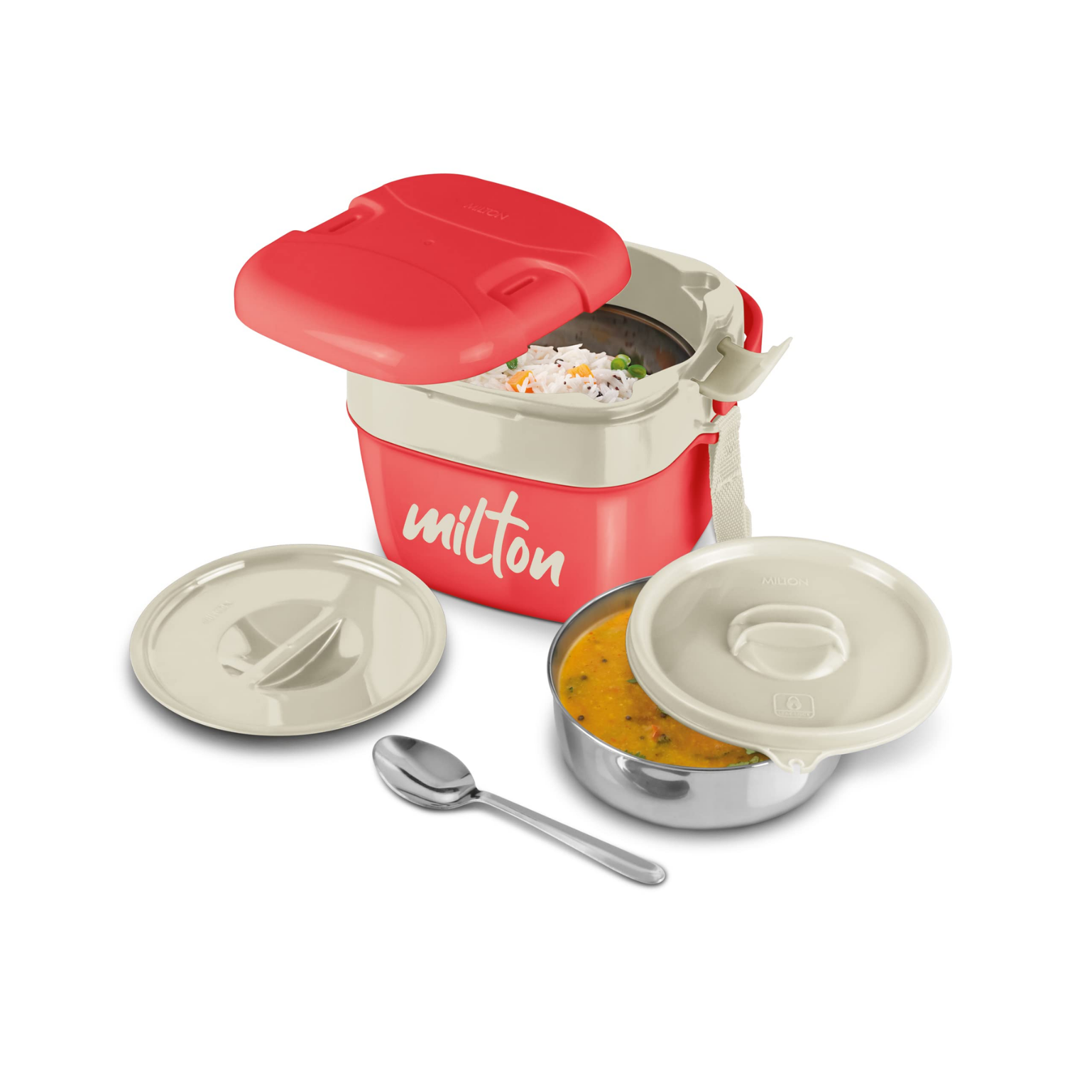 STEEL THERMOWARE TIFFINS CUBIC TIFFIN BIG