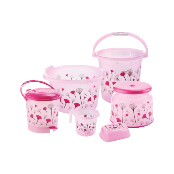 DESIGNER BUCKET MEDIUM SET OF 6 PCS