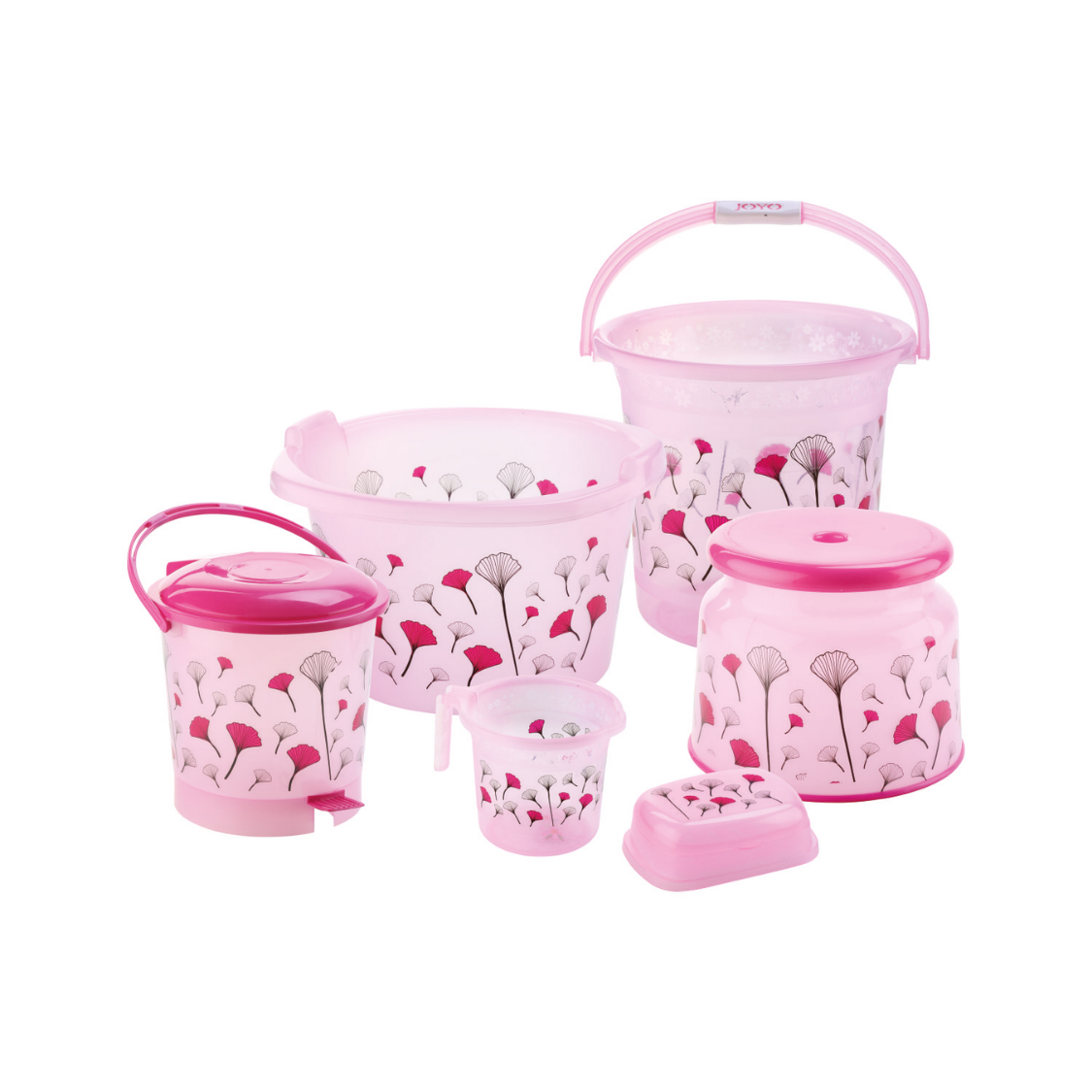 DESIGNER BUCKET MEDIUM SET OF 6 PCS