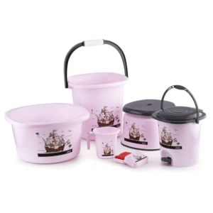 DUMBELLS CLEAN UP BUCKET 6 PCS SET