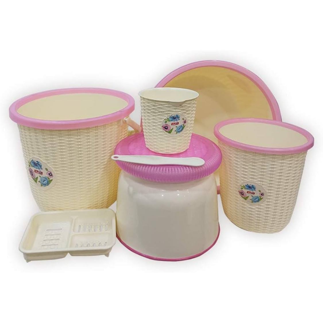 ELEGANCE CLEAN -UP BATH SET (7 PCS)