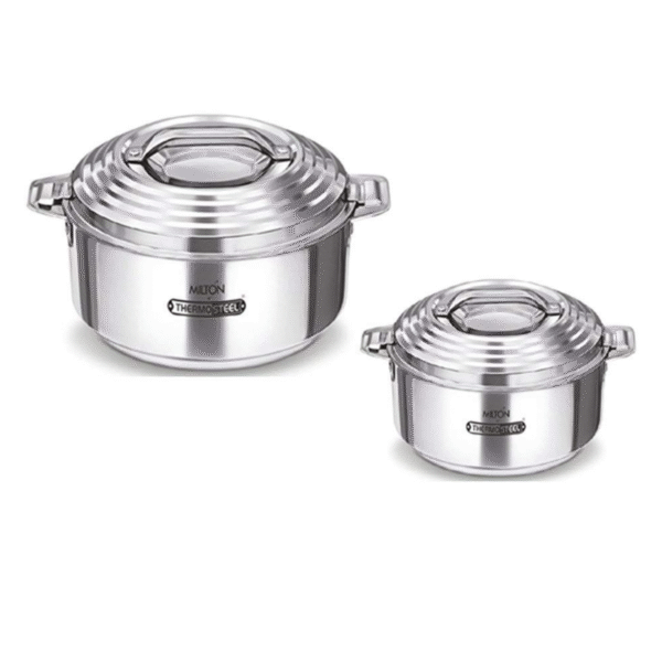 STEEL THERMOWARE CASSEROLE GALAXIA 2 PCS GIFT SET(1000+1500)
