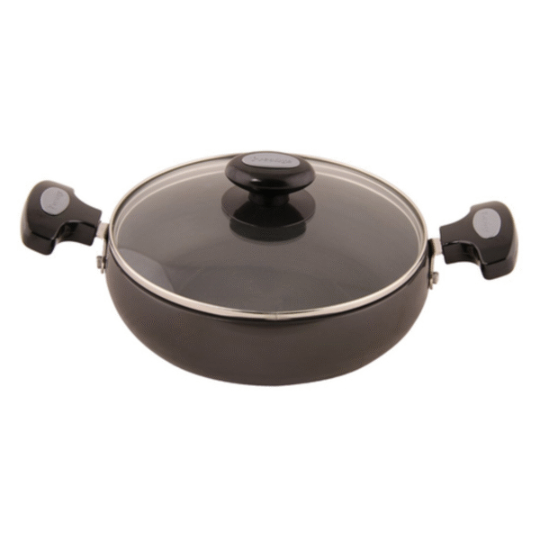 HARD ANODISED PLUS COOKWARE Saute Pan 20cm With Lid