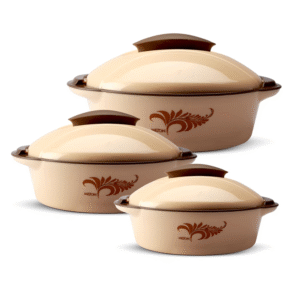 KASSEROLES CRISP DLX SET (500, 1200, 2000 ML)