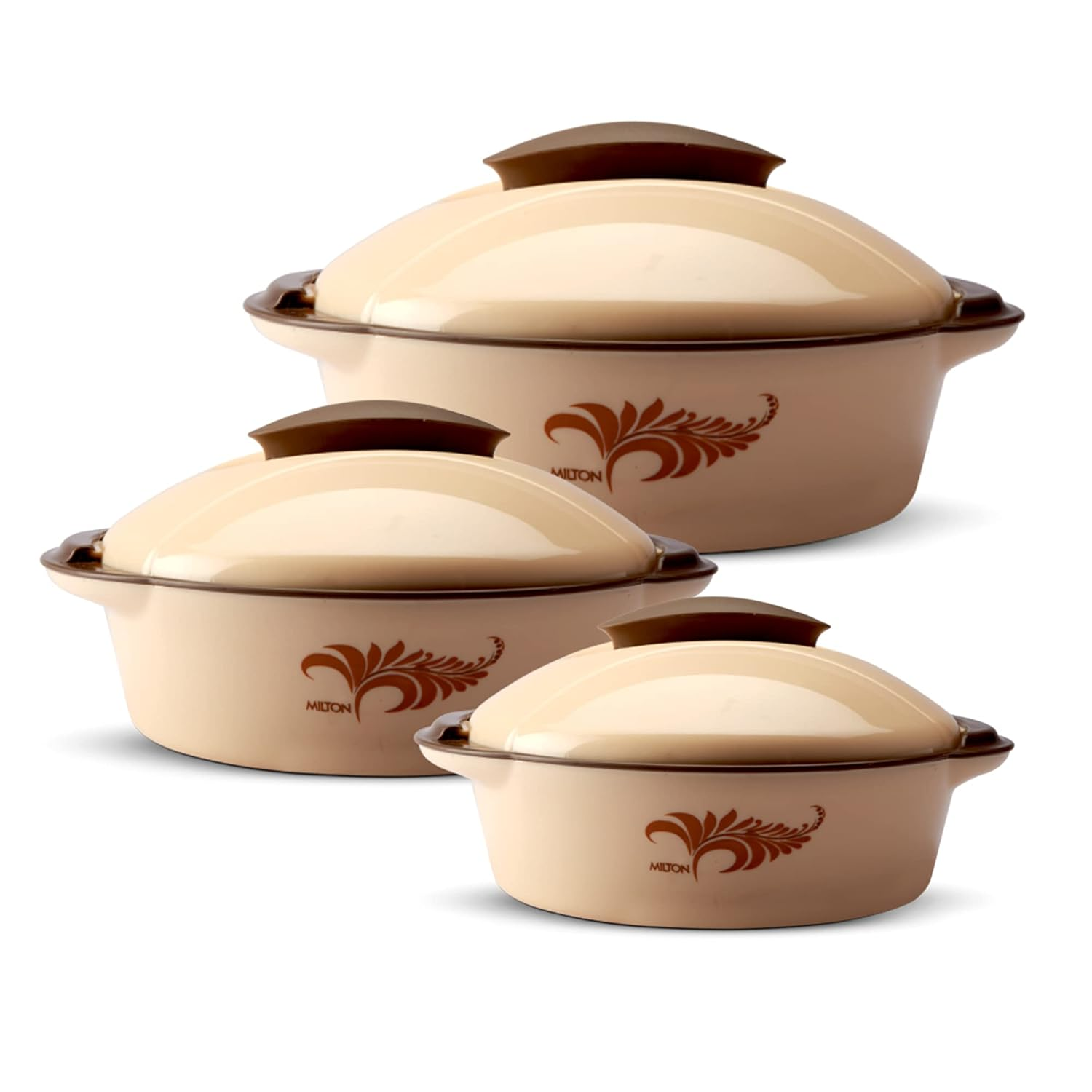 KASSEROLES CRISP DLX SET (500, 1200, 2000 ML)