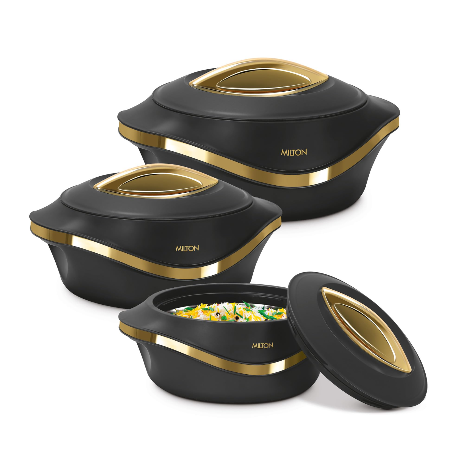 KASSEROLES PEARL REG SET(1000/1500/2000)