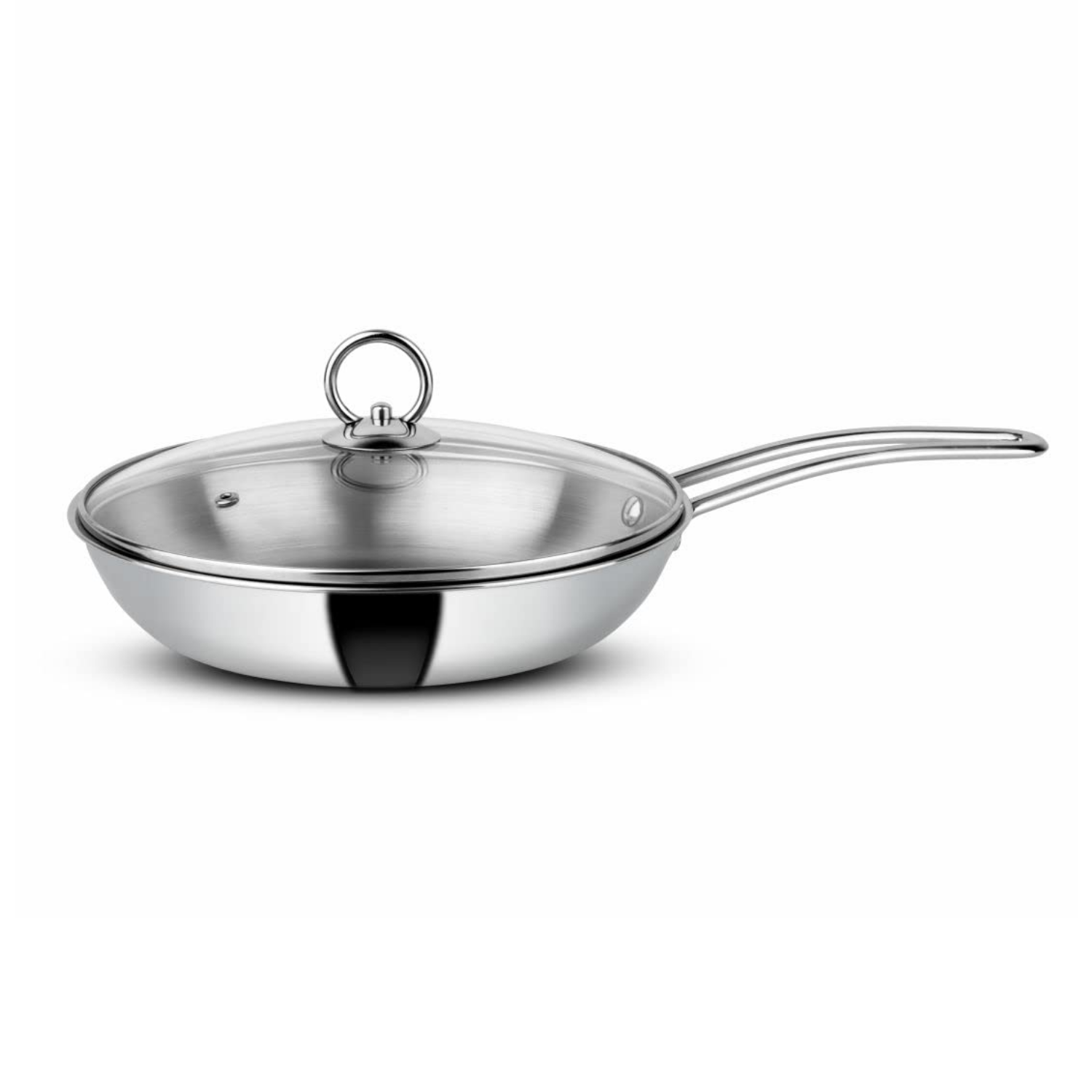 NON-STICK COOKWARE (LEGEND SERIES) 3.2 Fry Pan (With Glass Lid) 240