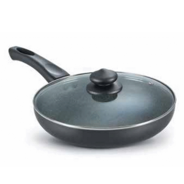 OMEGA DELUXE GRANITE COOKWARE Fry Pan 26cm With Lid