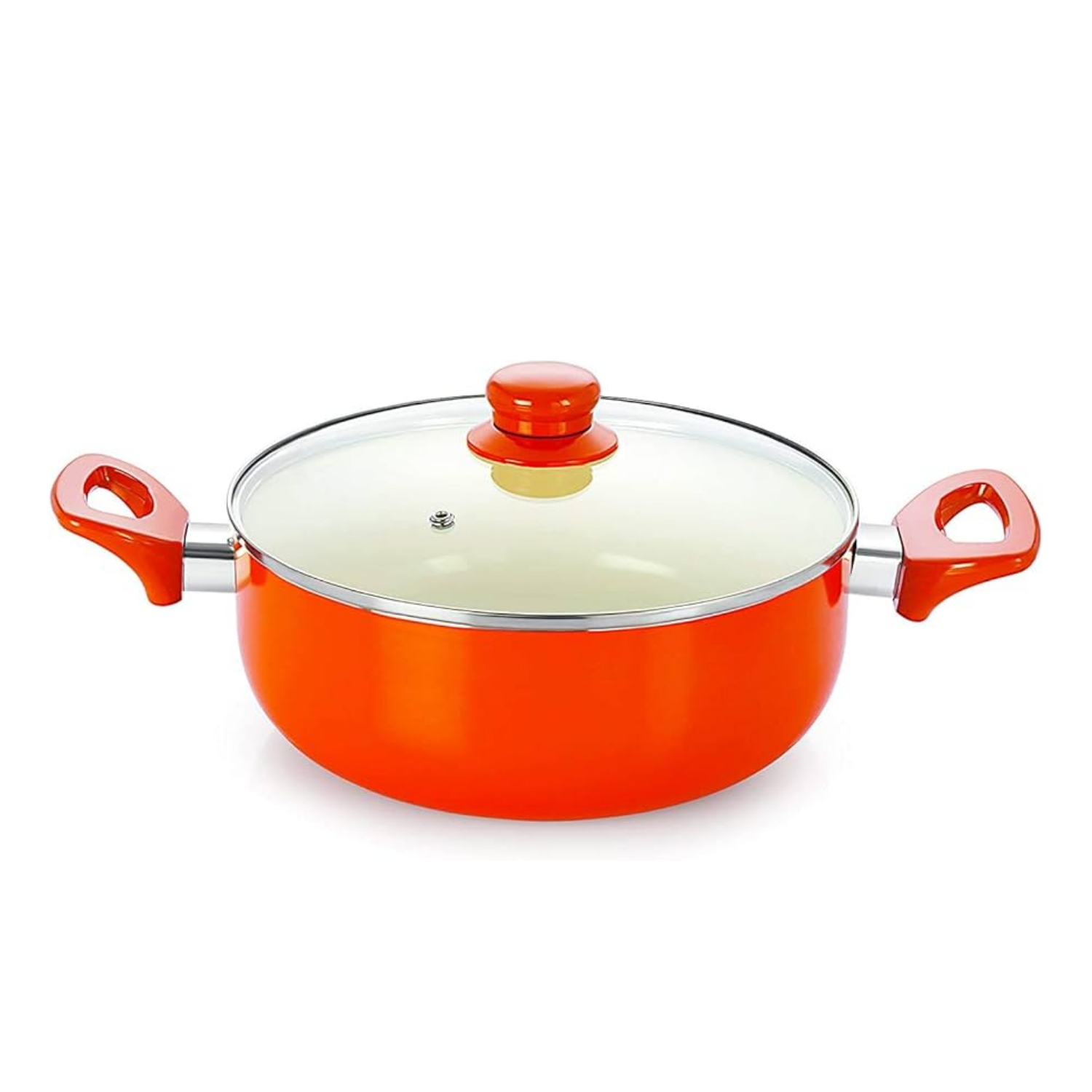 Platina Series 2.6 Casserole With Glass Lid 180