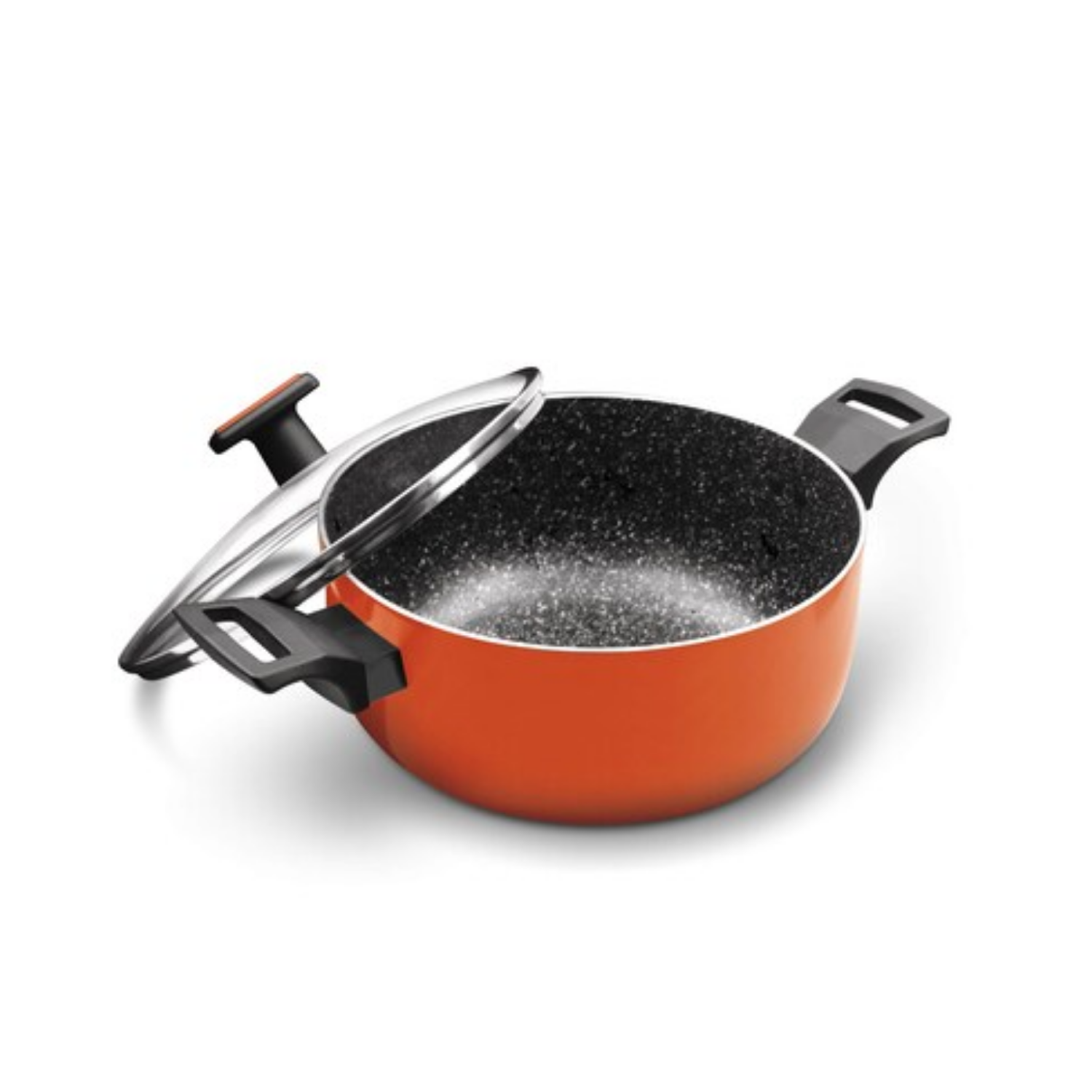 Platina Series 2.6 Casserole With Glass Lid 200