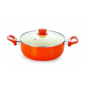 ROCKSTAR NON-STICK COOKWARE 4.0 Casserole 240 (With Glass Lid)