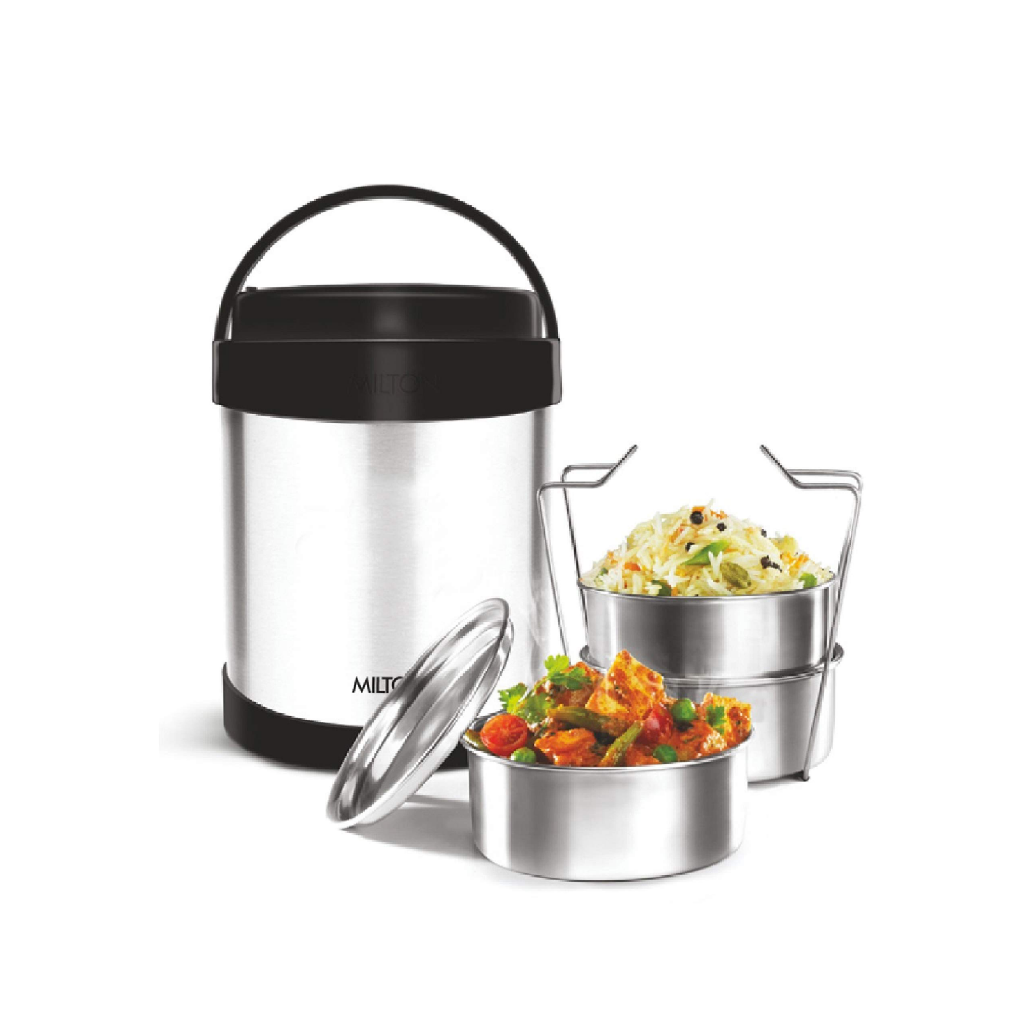 STEEL THERMOWARE TIFFINS ROYAL TIFFIN 3
