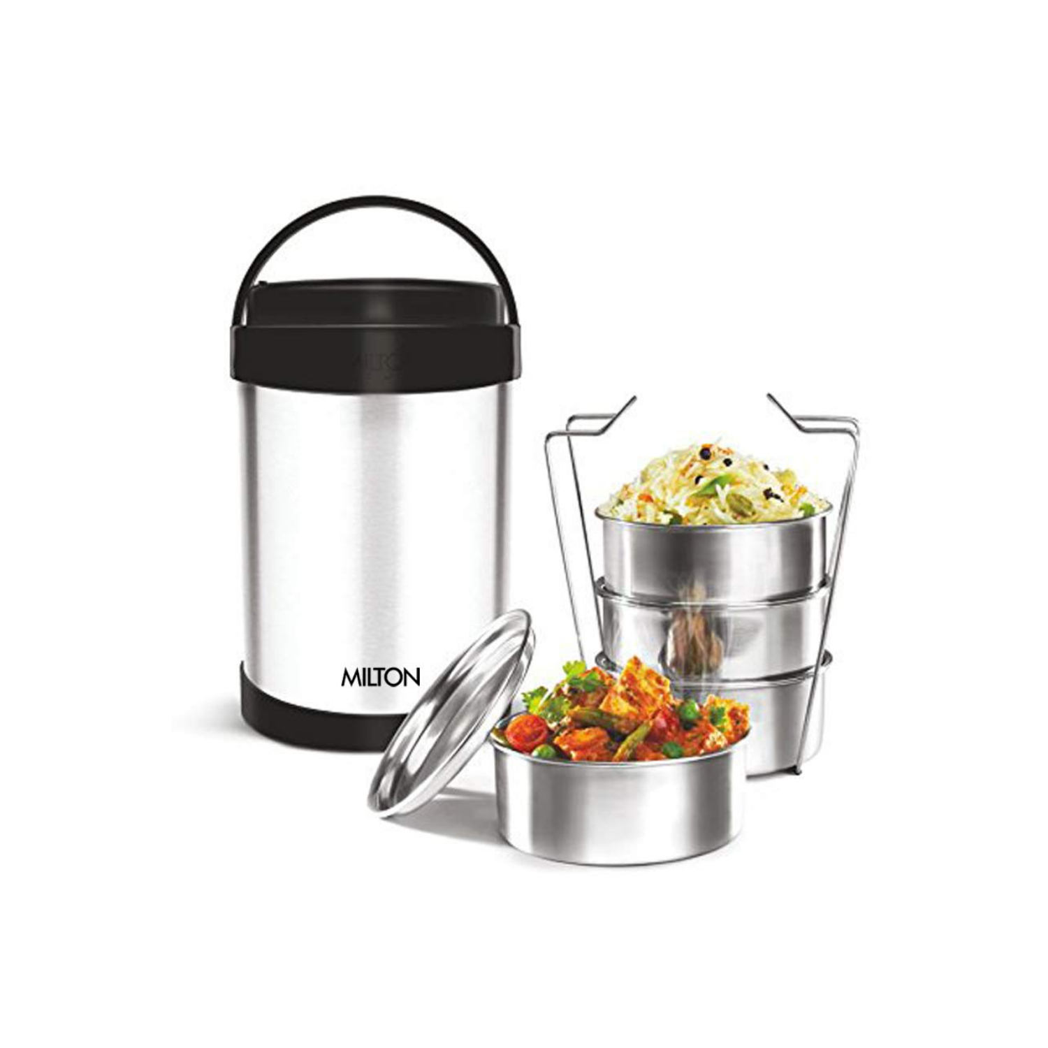 STEEL THERMOWARE TIFFINS ROYAL TIFFIN 4