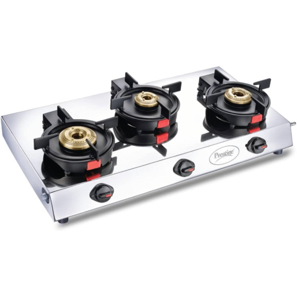 SSTAINLESS STEEL GAS STOVE vachh Perfect 3B Auto Ignition