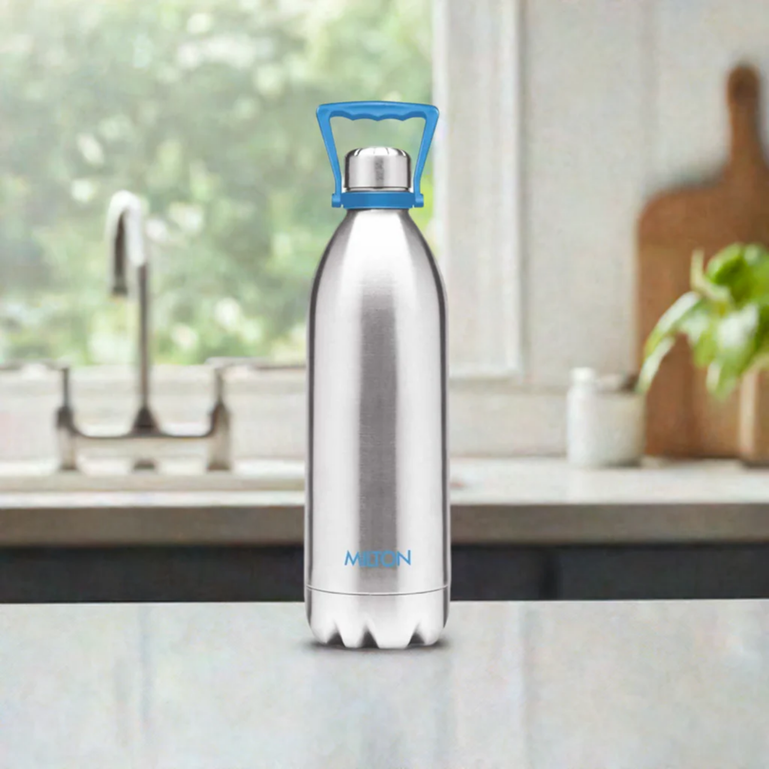 STAINLESS STEEL DUO WITH HANDLE 2000