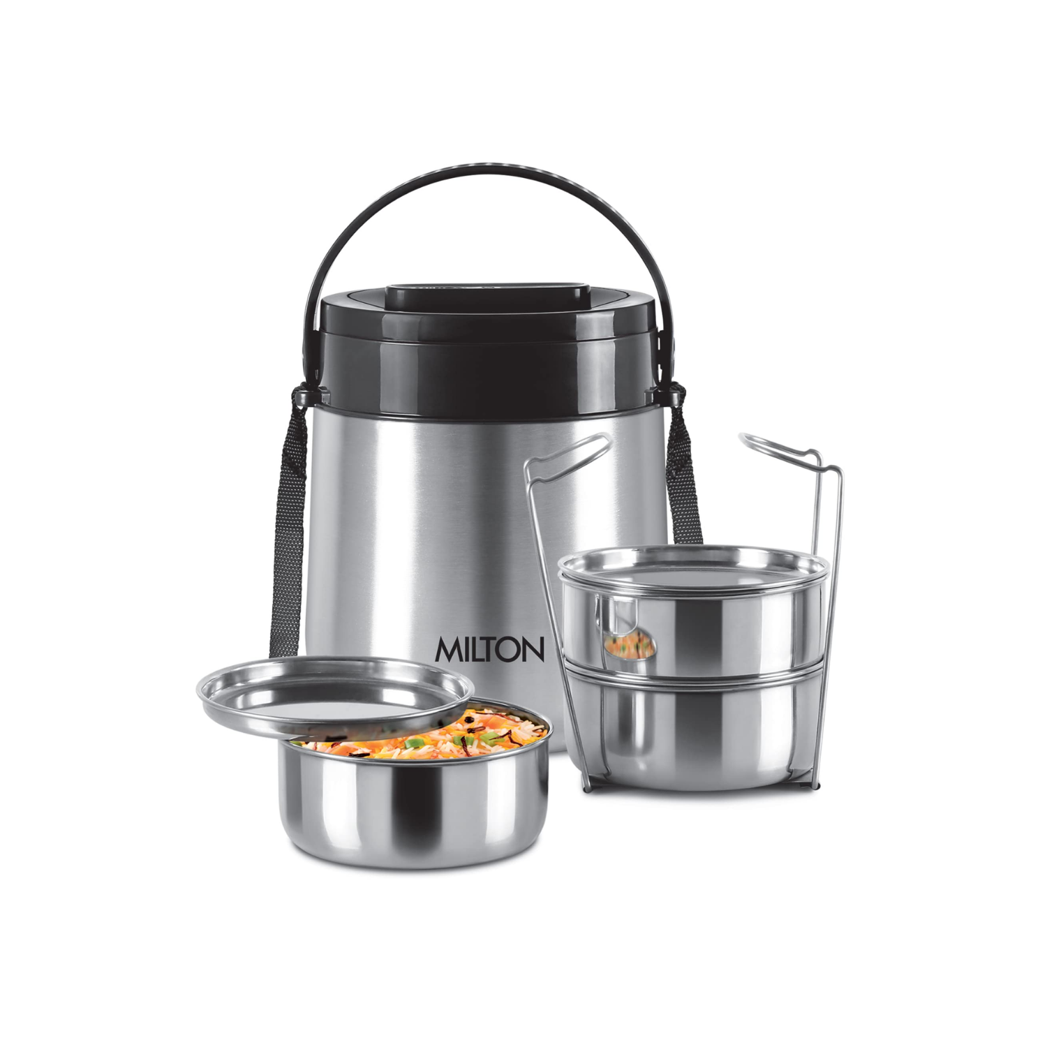STEEL THERMOWARE TIFFINS STEEL CLASSIC 3