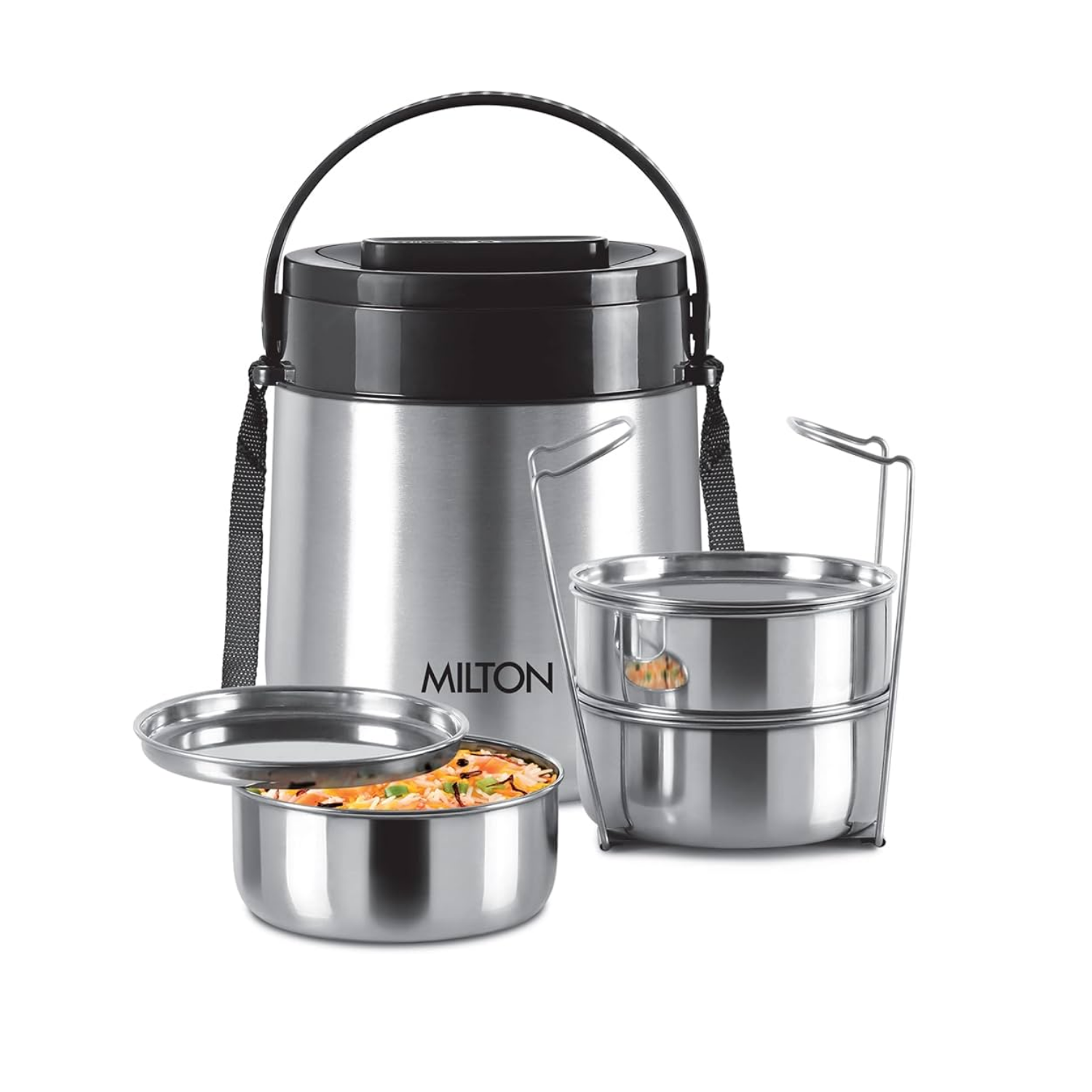 STEEL THERMOWARE TIFFINS STEEL ON 3