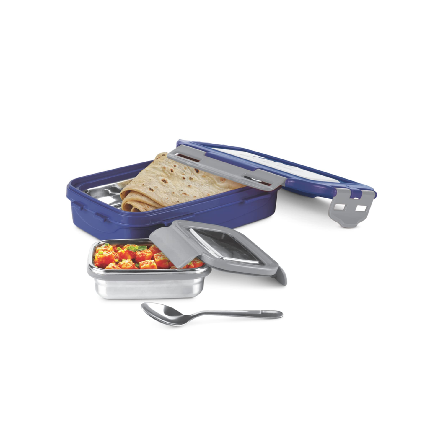 STEEL THERMOWARE TIFFINS STEELY SUPER DELUXE BIG