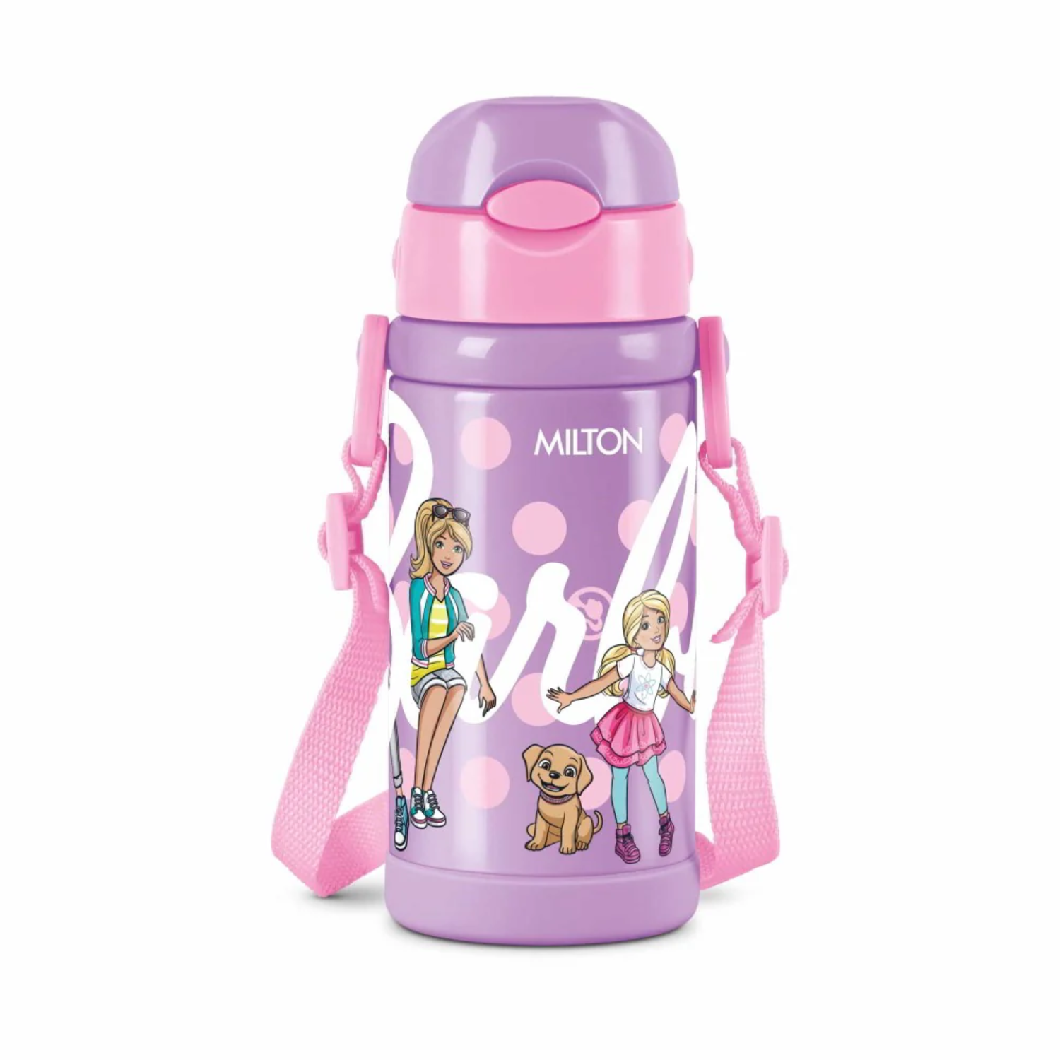 THERMOSTEEL COLOUR BOTTLE CHARMY 350 (BARBIE)