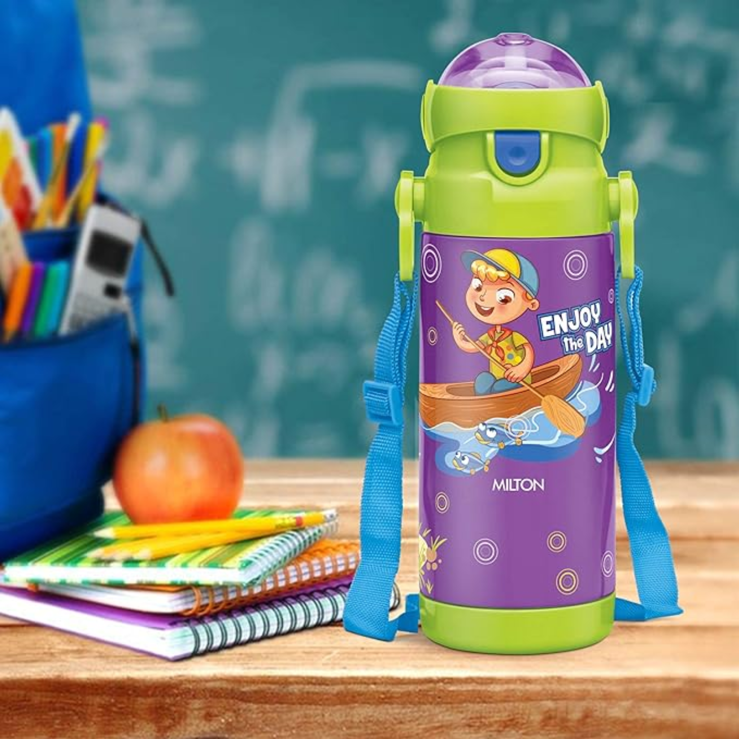 THERMOSTEEL COLOUR BOTTLE KIDZY 450 - COLORED