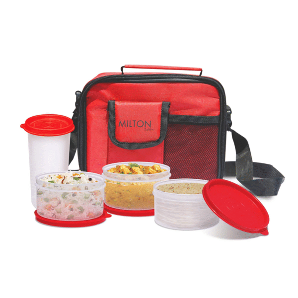 TIFFINS (SOFTLINE) COMBI MEAL 3 CONTAINERS + 1 TUMBLER