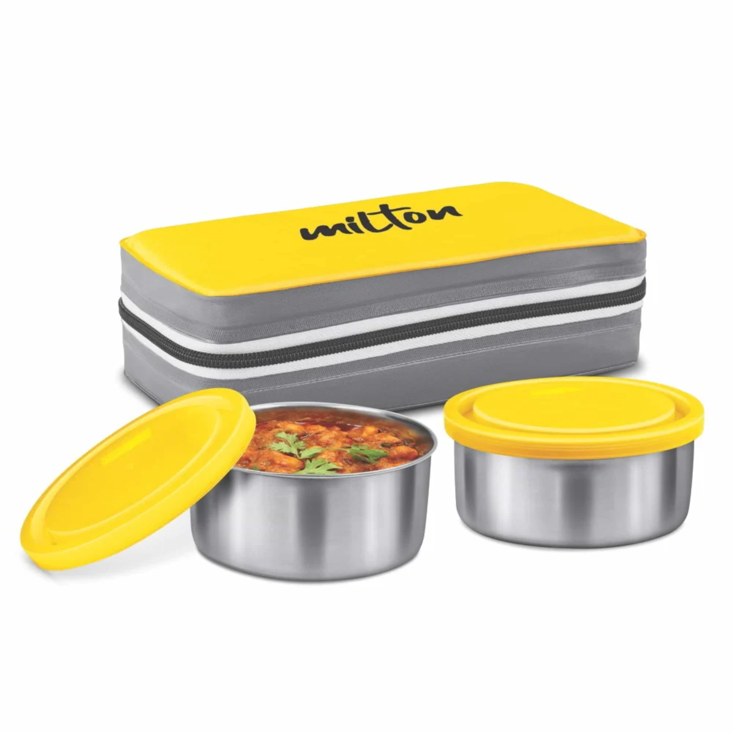 TIFFINS (SOFTLINE) MINI LUNCH KIDS 2 STEEL CONTAINERS