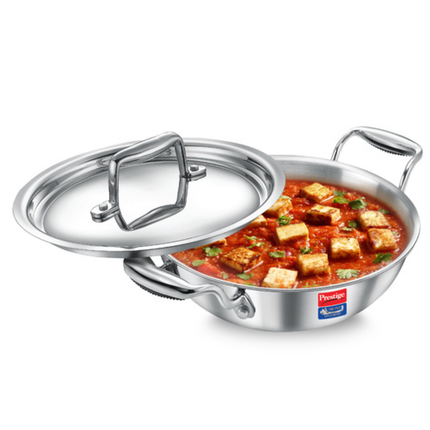 TRIPLY SPLENDID COOKWARE  Kadai 22cm With Lid