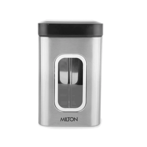 UNISTEEL JAR STEEL CLEAR SQUARE JAR 2000